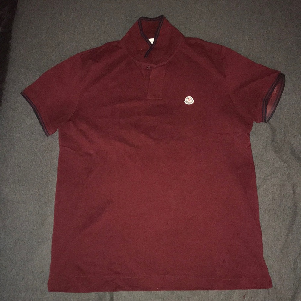 Moncler Size XL Polo Shirt